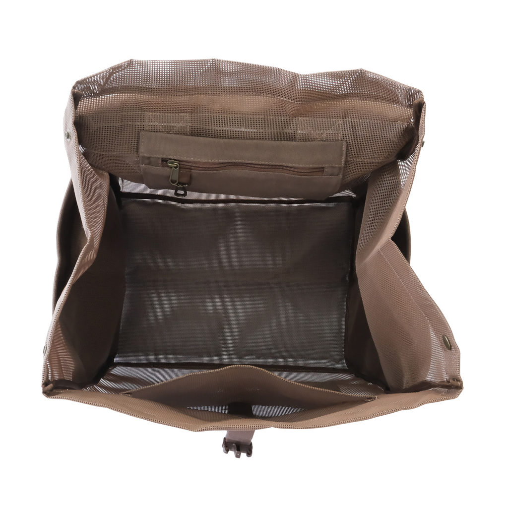 Beach Hauler Mesh Backpack - Espresso - Sand & Loom