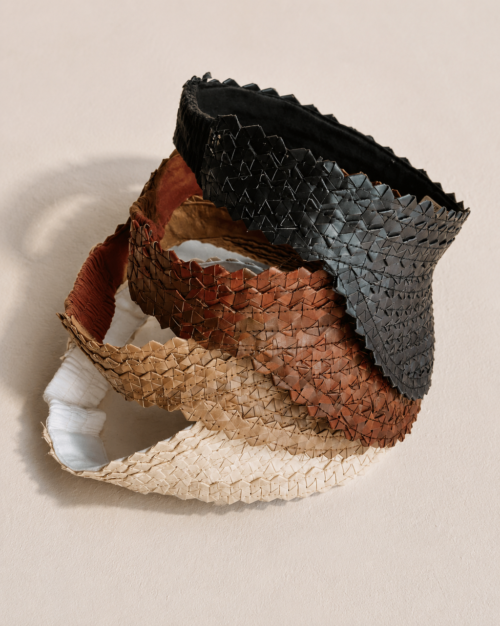 Kids Handwoven Rattan Sun Visor