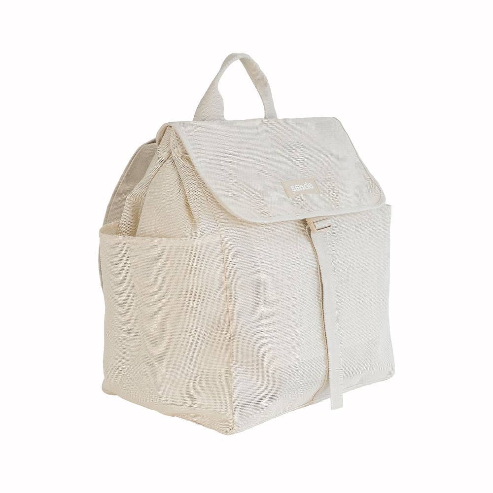Beach Hauler Mesh Backpack - Sand - Sand & Loom