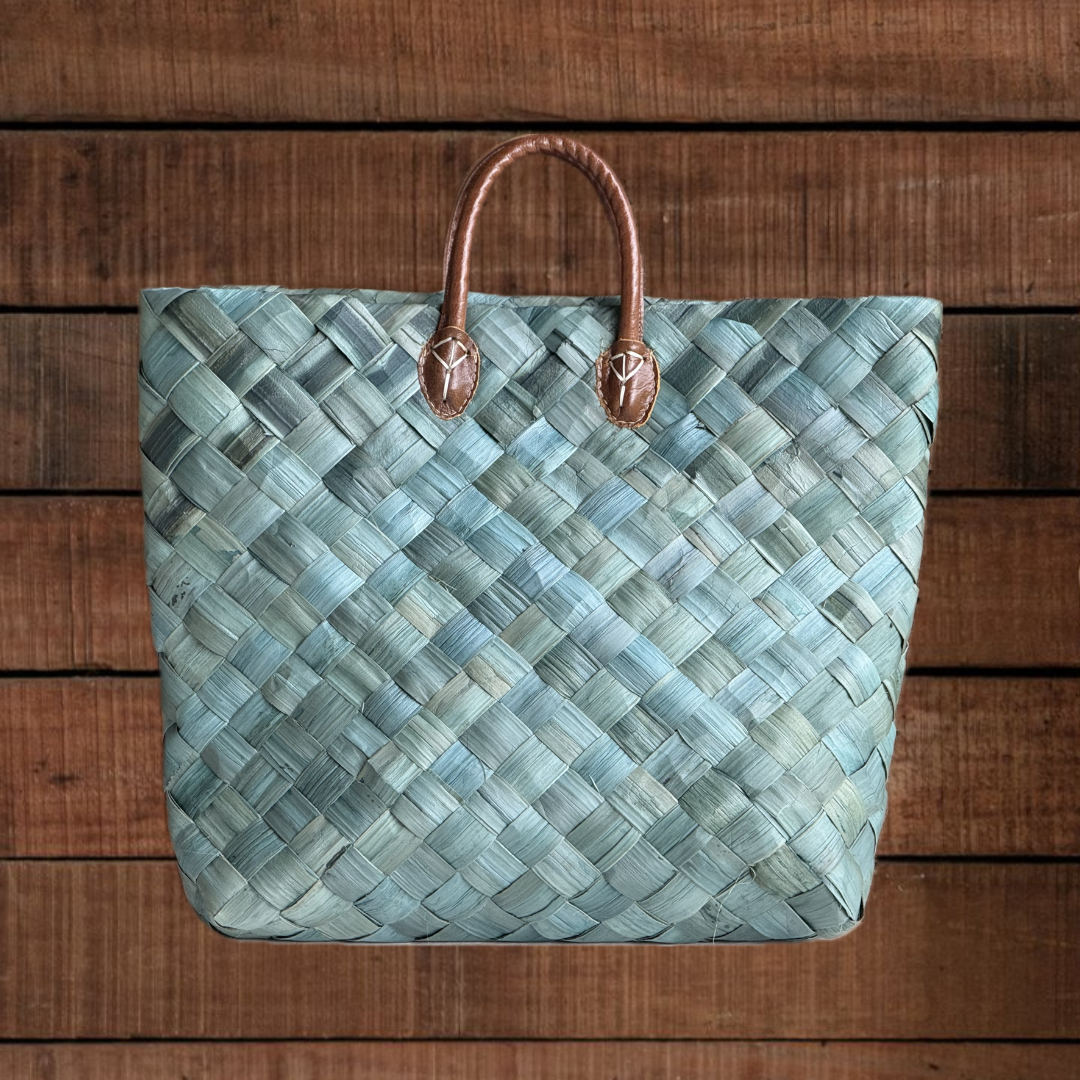 Wasawasa Handwoven Carry Bag - Sand & Loom