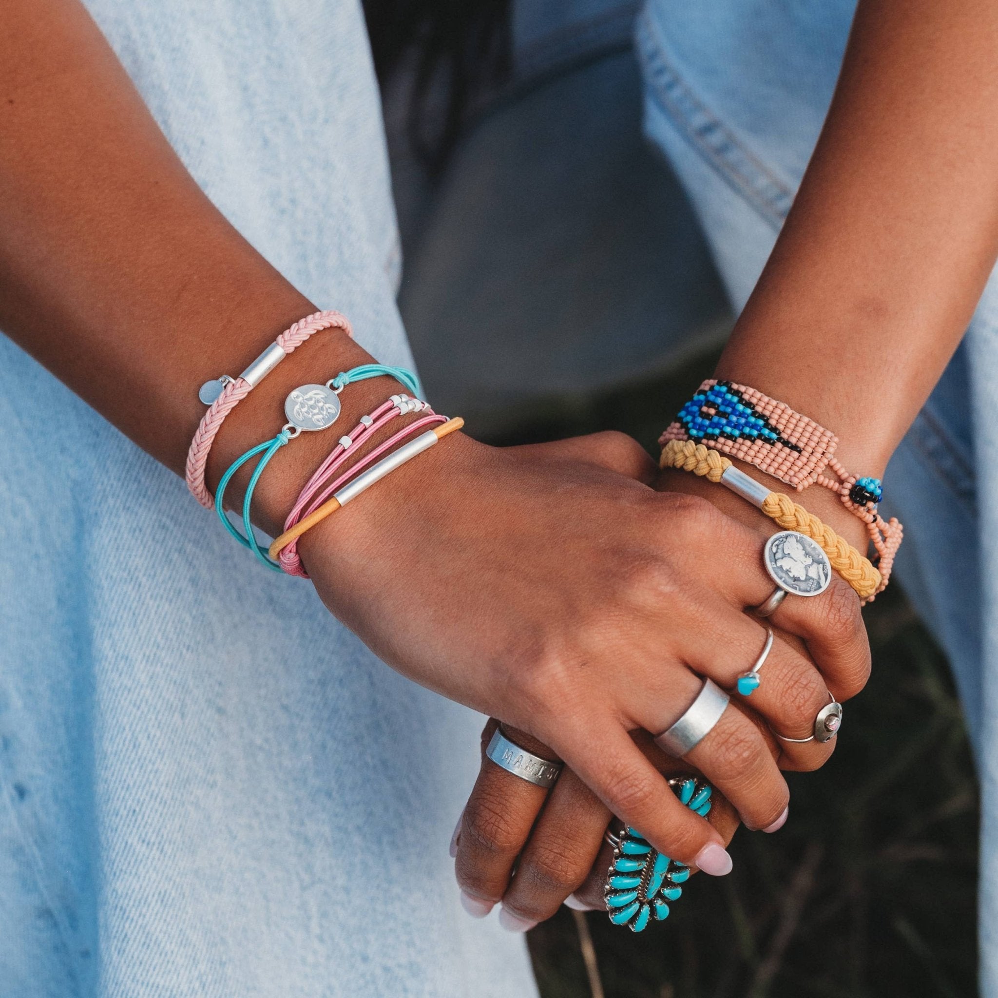 Embrace Hair Tie Bracelets - Salt & Loom