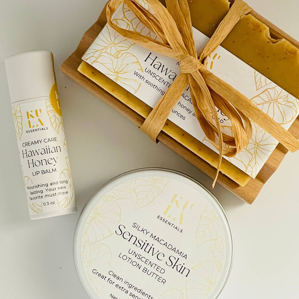 Maui Goat Milk Macadamia Soap - Hawaiian Honey (Unscented) - Salt & Loom
