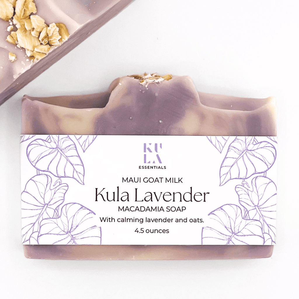 Maui Goat Milk Macadamia Soap -  Kula Lavender - Salt & Loom